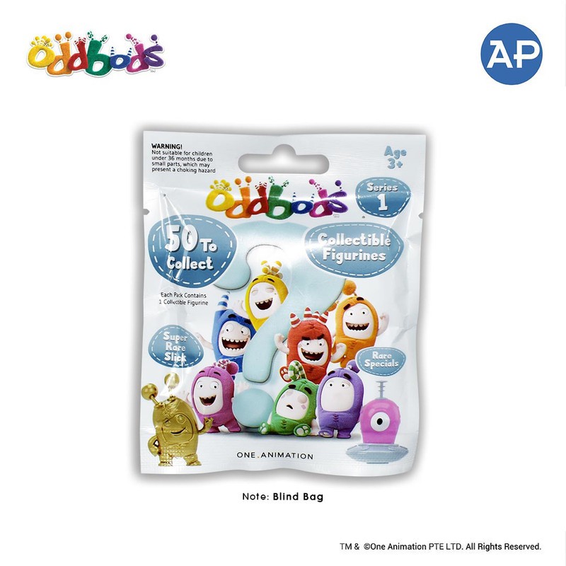 Oddbods blind clearance bags