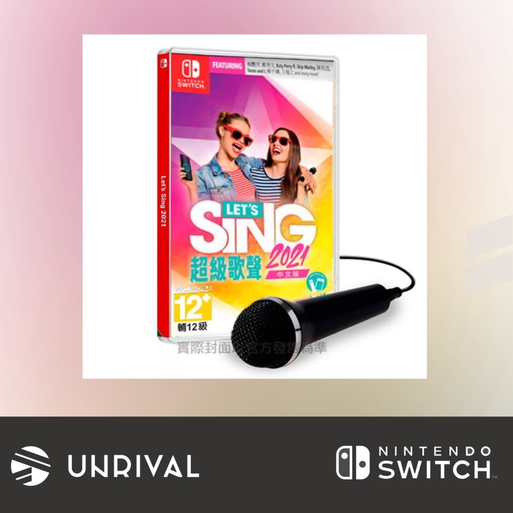Nintendo Switch Let's Sing 2021 [with 1 mic] ASIA/R3 - Unrival | Shopee ...