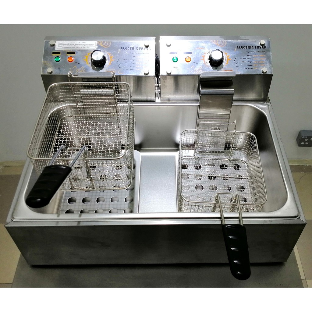 Electric deep outlet fryer for sale