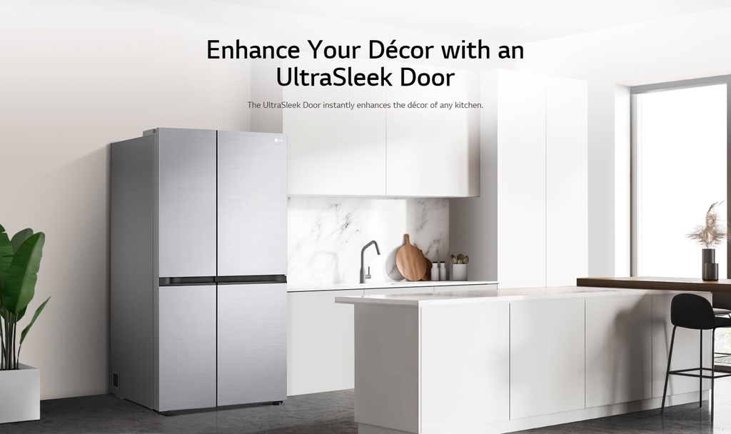 LG GSB6472PZ 647L sidebysidefridge with Linear Compressor in