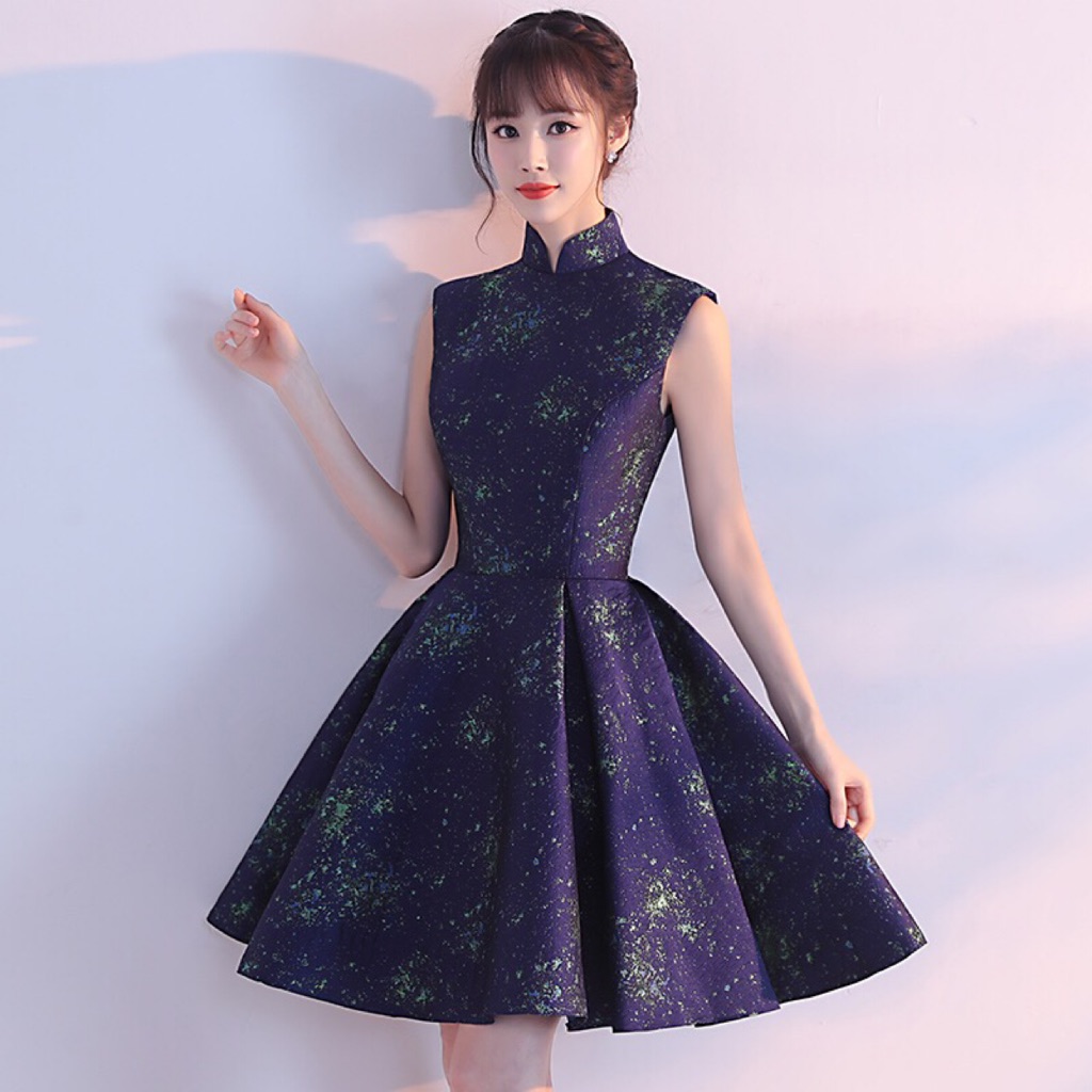 Blue galaxy outlet dress