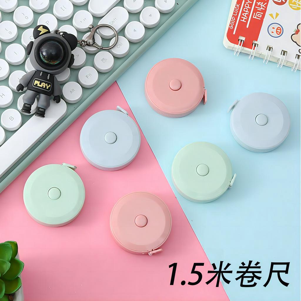 Tape Automatic Retractable Type 2m Tape Measure Macaron Small Tape ...