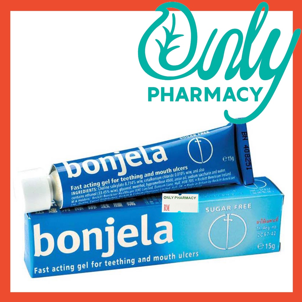 Bonjela Gel 15g (Teething and Mouth Ulcers) | Shopee Singapore