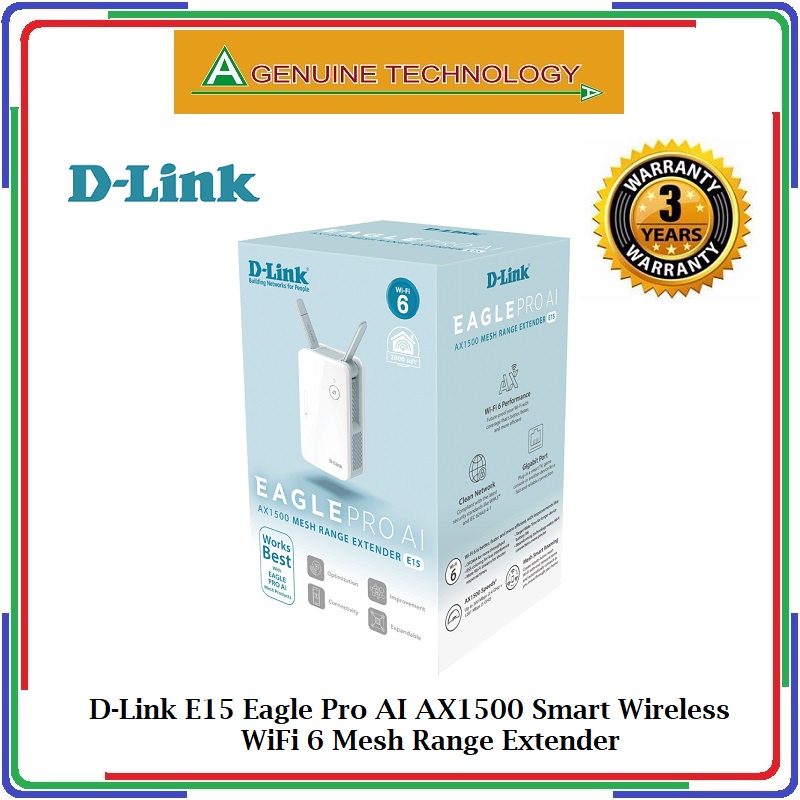 E15 AX1500 Mesh Range Extender