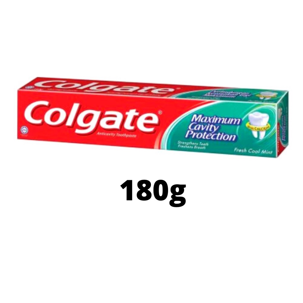 Colgate Toothpaste Fresh Cool Mint 2 x 180g | Shopee Singapore