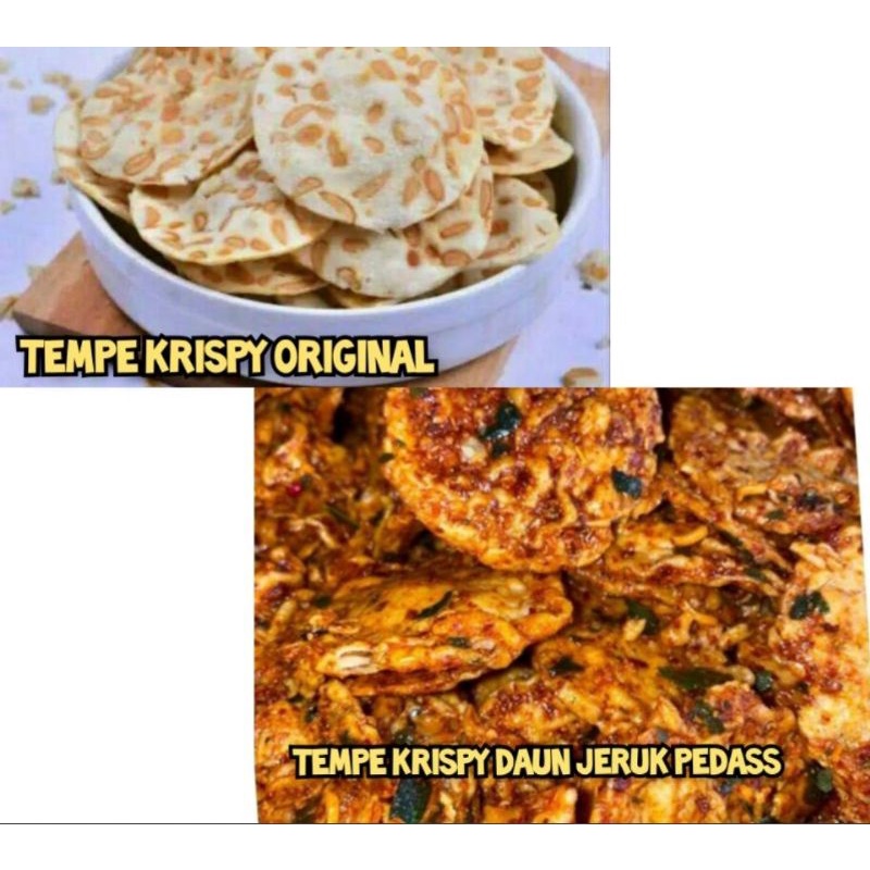 Seblak Kaffir Lime SYAWAL Spicy Tempe Chips/Crispy Original Kriuk Tempe