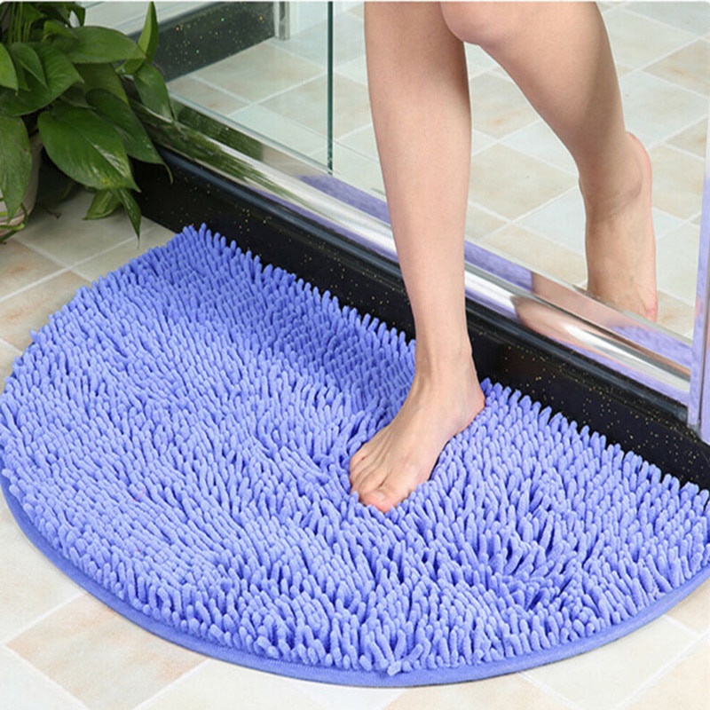 🔥Ship 24H🔥Soft Non-slip Bathroom Room Mat Floor Mat Dirt Barrier Semi ...
