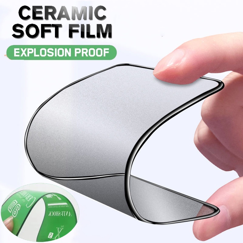 Ceramic Full Coverage Tempered Film AG Matte Glass For OPPO Reno 11F 8T