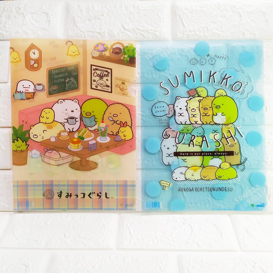 Big Japan Japanese Goods Sumikkogurashi L-Shaped Folder L Made In ...