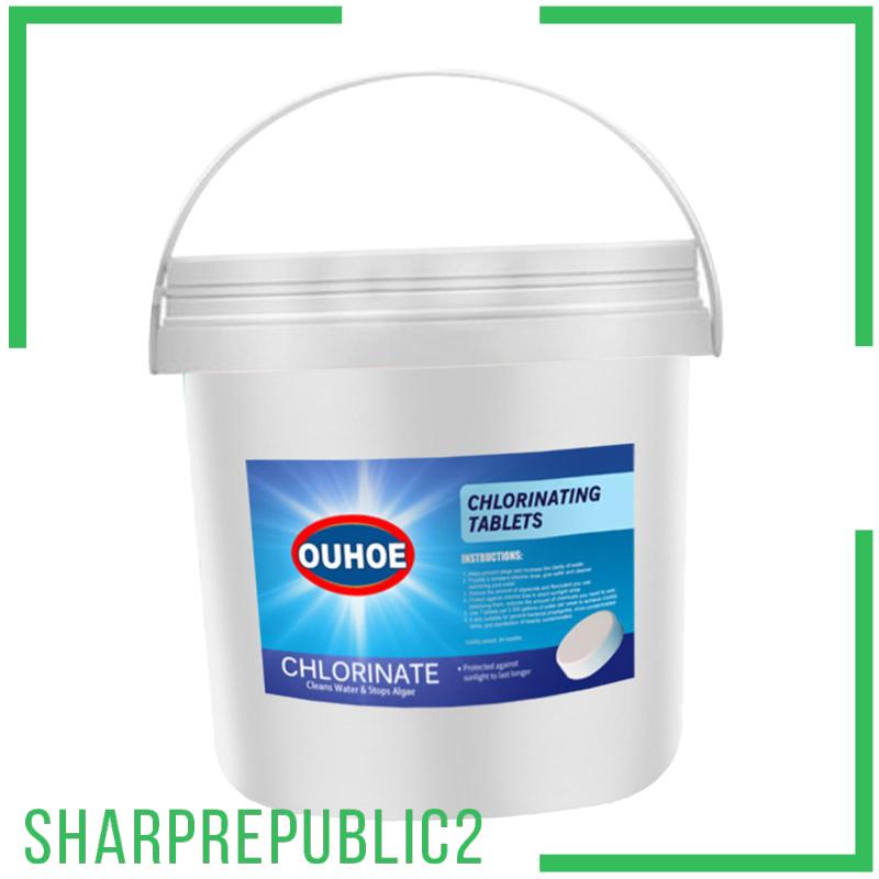 Chlorine Tablets Disinfectant Clarifier for Pools Spa Shopee Singapore