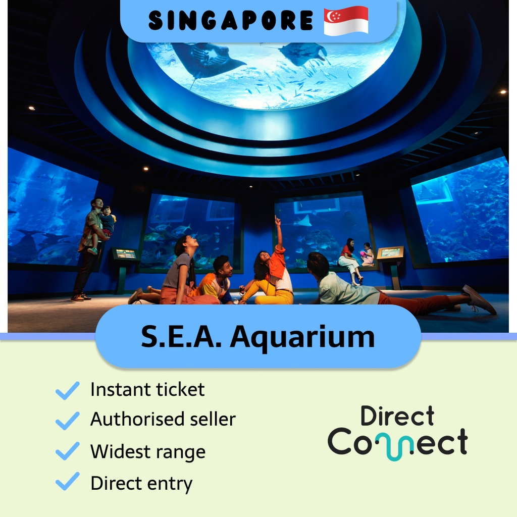 S.E.A. SEA Aquarium Sentosa RWS Singapore Marine Animals Indoor
