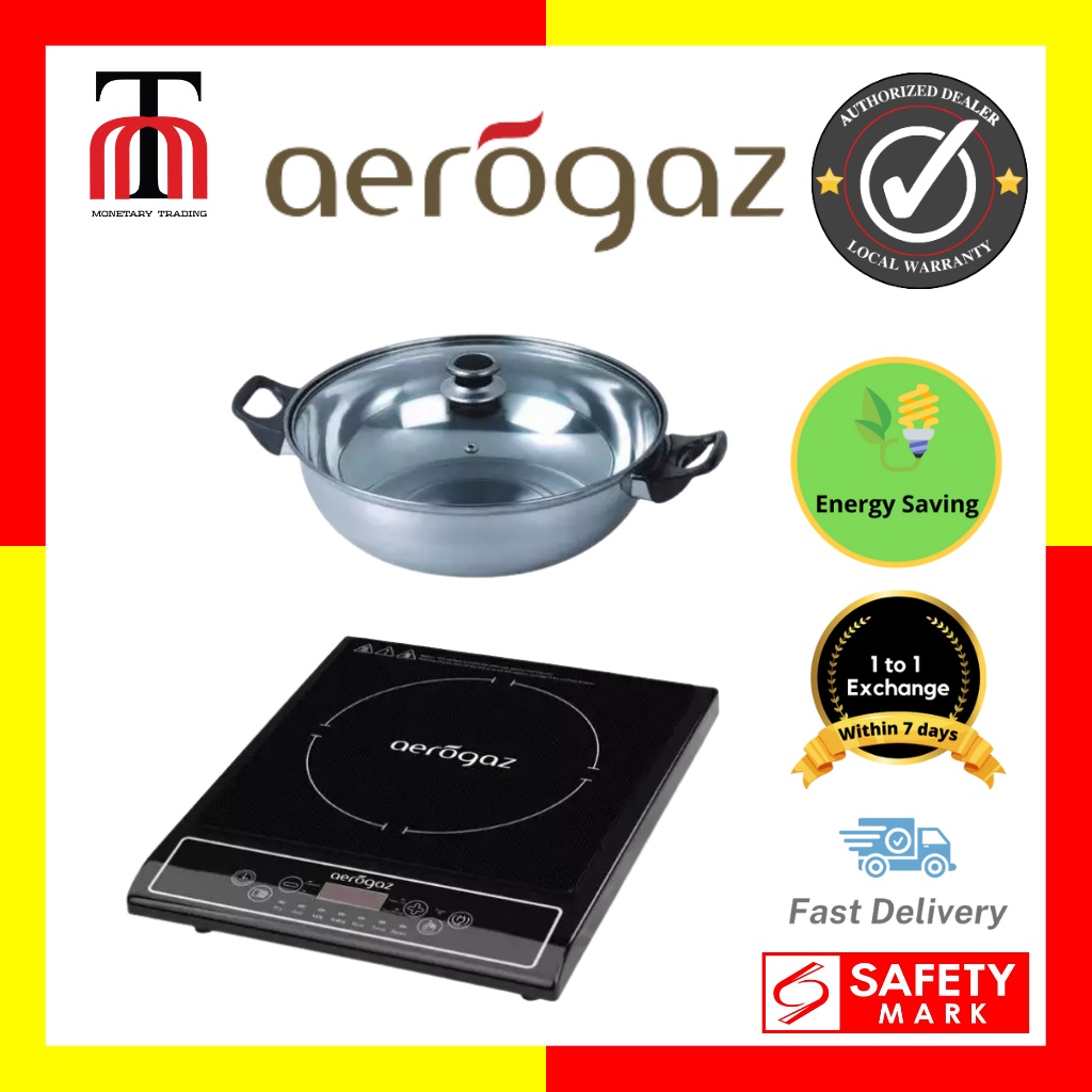 AEROGAZ 2000W INDUCTION COOKER Shopee Singapore