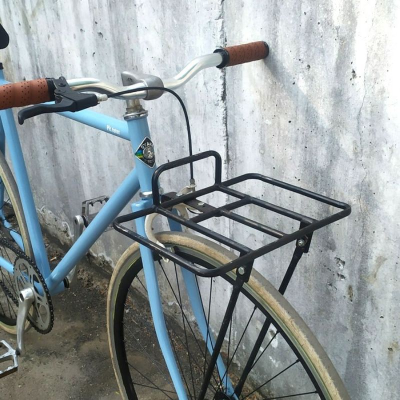 Front RACK BICYCLE FRONT RACK PANIER Fixie Old School Mountain Racing Seli MTB Minion Folding Commuterbike