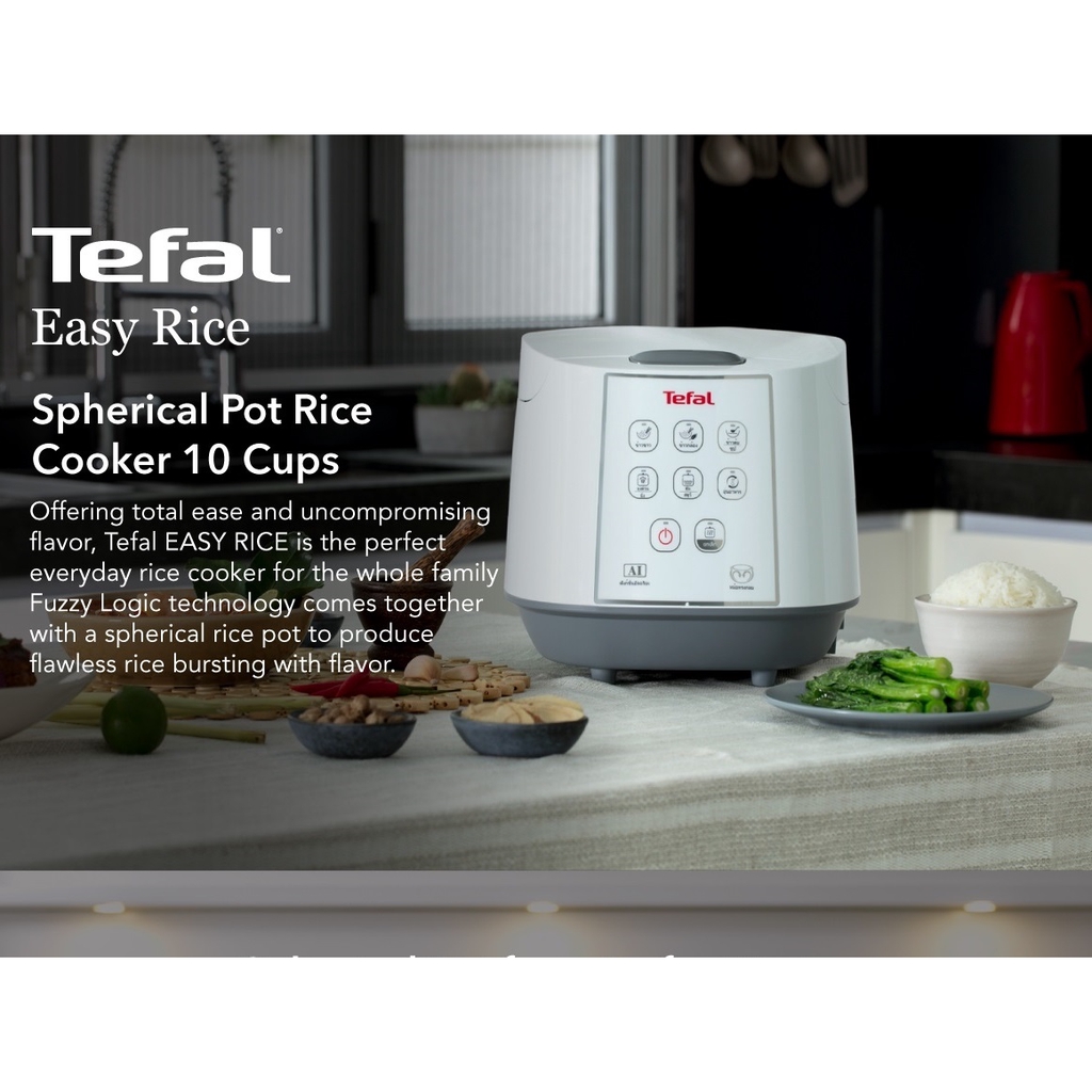 Tefal RK7321 Easy Fuzzy Logic Rice Cooker 1.8L Shopee Singapore