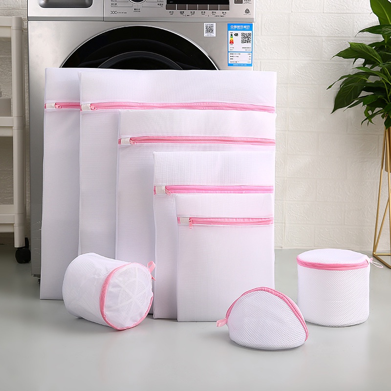 in Washing Machine Closure Laundry Mesh Net Bag
