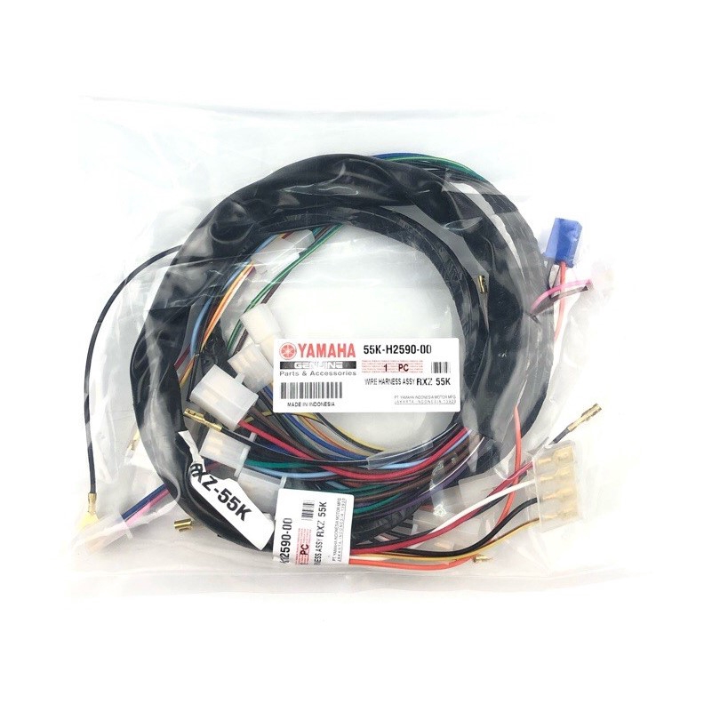 YAMAHA RXZ135 RXZ CATALYZER RXZ NEW (55K) WIRING WIRE HARDNESS WYRE SET ...