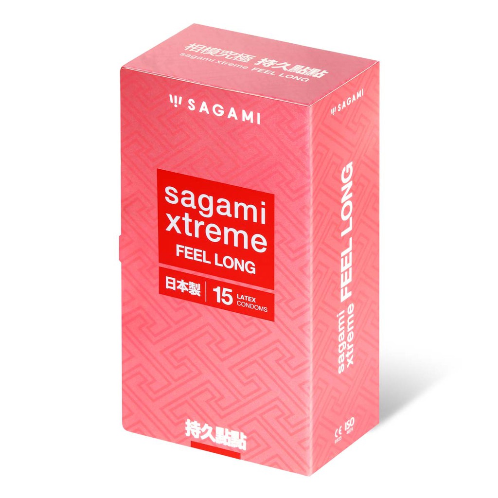 Sagami Xtreme Feel Long 15's Pack Latex Condom (Defective Packaging ...
