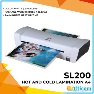 A4 Laminator Hot and Cold Laminating Machine Laminate Document