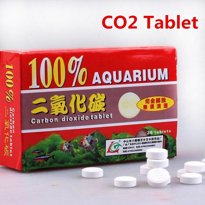 3pack/ Box Aquarium Co2 Tablets Fish Tank Carbon Dioxide Nutrition For