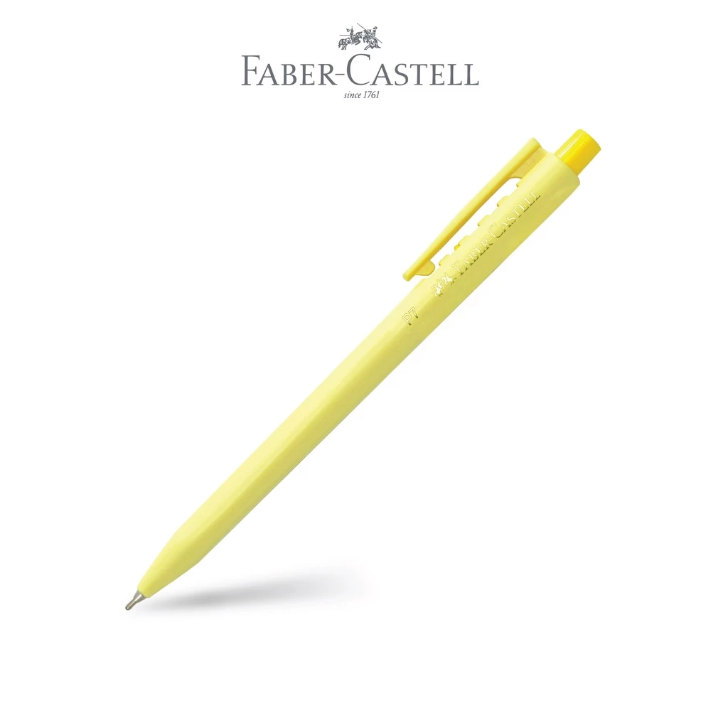 Faber-Castell Ballpoint Pen P7 Pastel 0,7 Black Ink 12 Pcs Free 2 - Gambar 3
