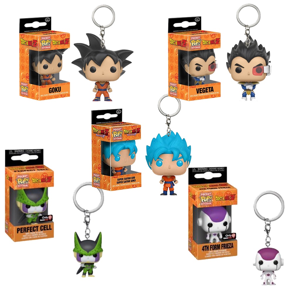 Dragon Ball Z Vegeta Funko Pocket Pop! Key Chain