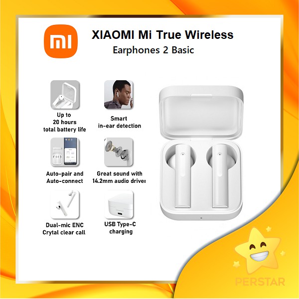 Xiaomi Mi True Wireless Earphone 2 Basic /TWSEJ08WM Trues Wireless ...