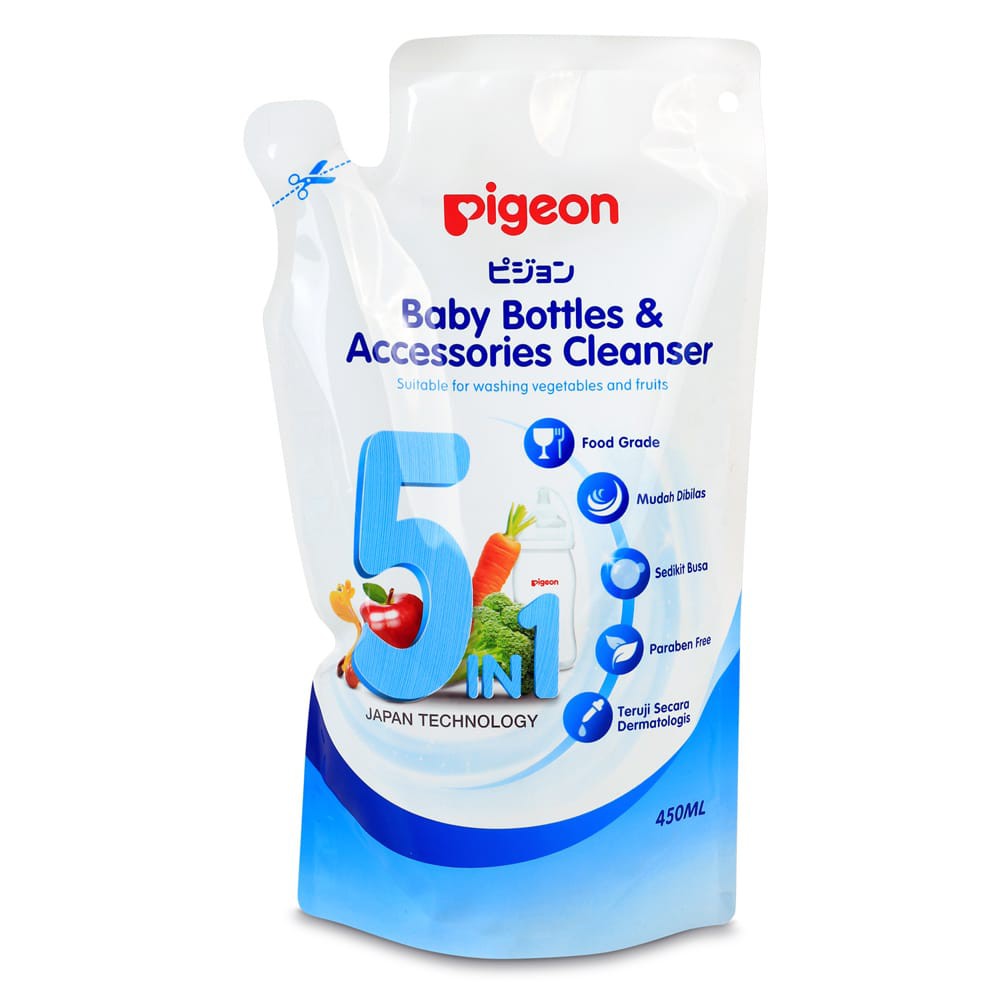 Pigeon liquid cleanser hot sale 450ml