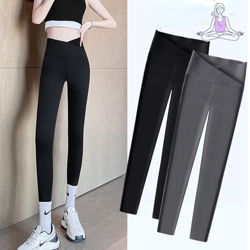 Summer Thin Shark Pants/Women Outer Wear Yoga Fitness Pants/High-Waist  Leggings/Abdomen-Tight Hip-Lifting Pants/Cycling Pants/Leggings