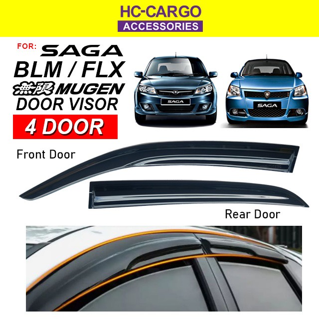 Hc Cargo Proton Saga BLM / FLX / FL Injection Door Visor Mugen Air ...