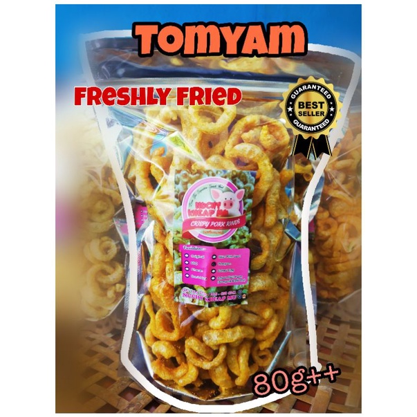 TOMYAM Thai homemade crispy pork rinds/crispy fried pork skins/炸猪皮