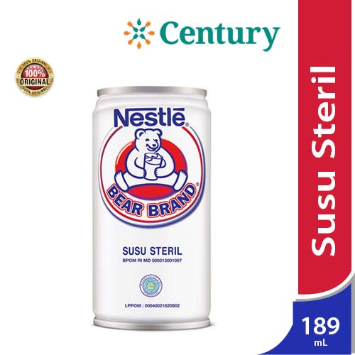 Bear Brand Susu Kaleng Susu Beruang Susu Steril 189ml