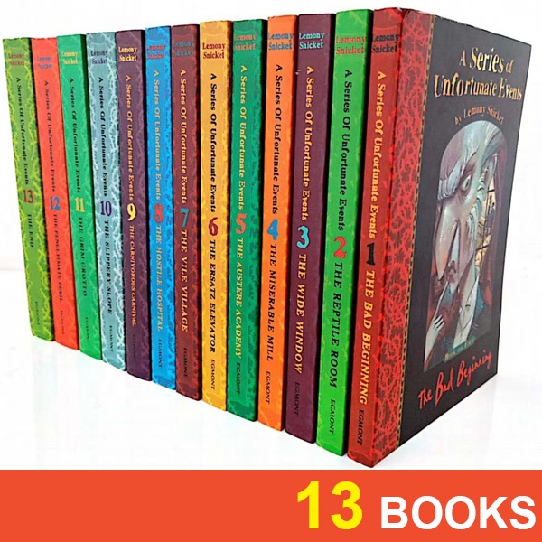 [SG Stock] A Series of Unfortunate Events Collection (13 books ...