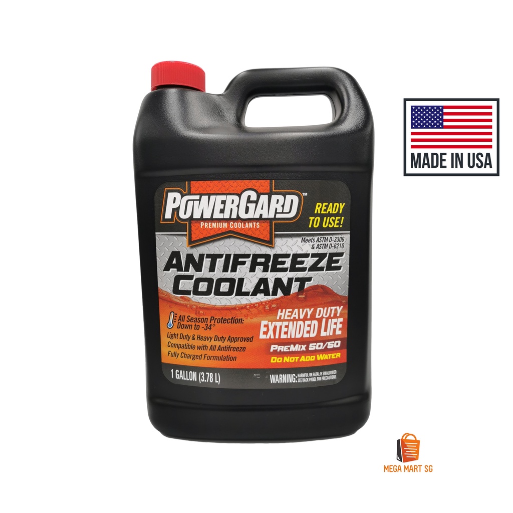 PowerGard Premium Long Life 50/50 Coolant | Shopee Singapore