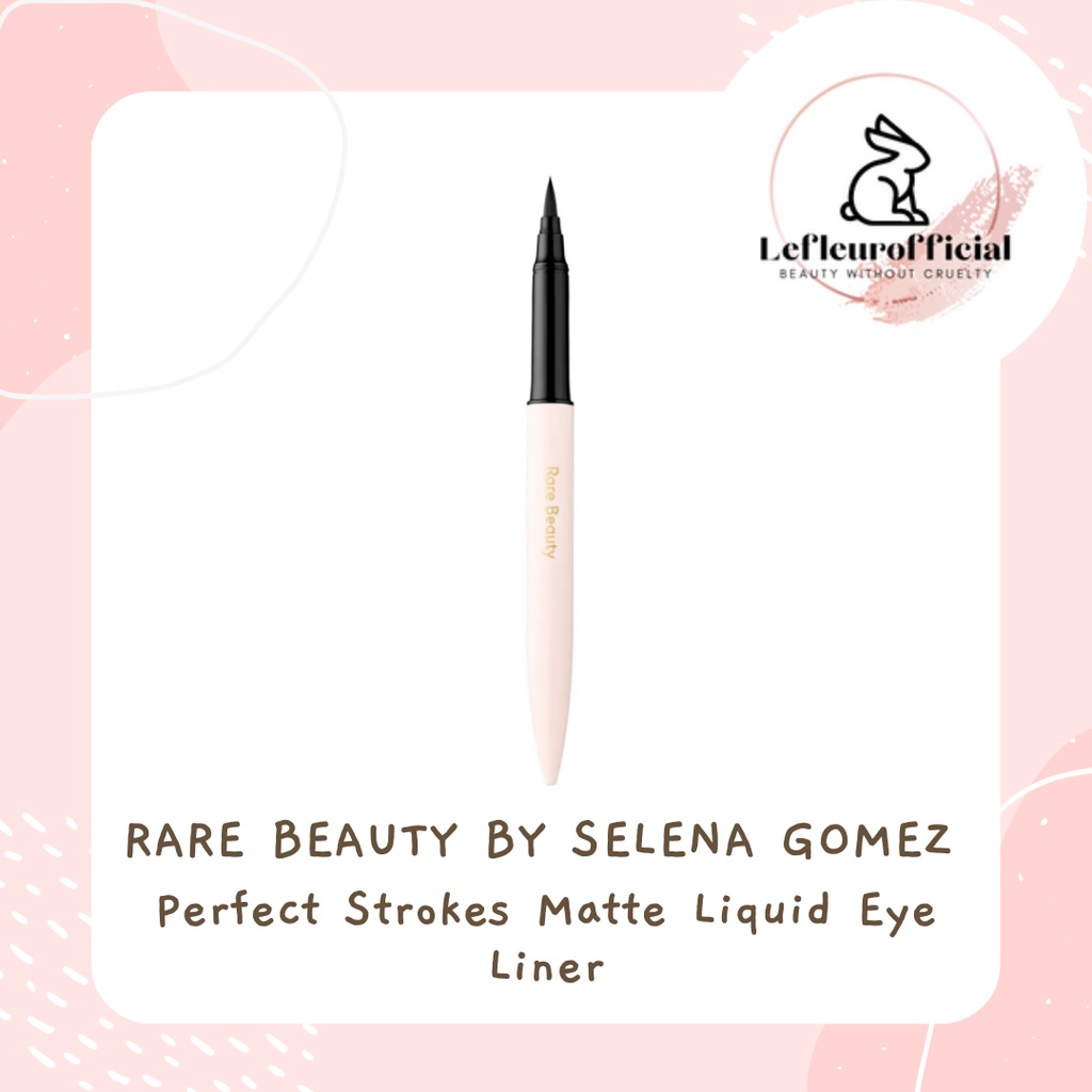 Rare Beauty by Selena Gomez Perfect Strokes Matte Liquid Liner Black