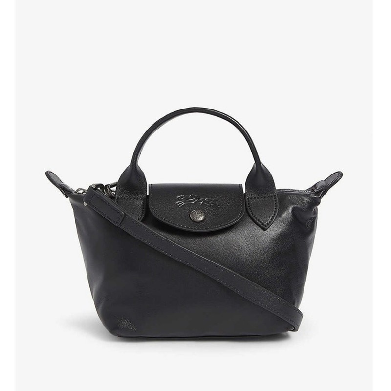 Longchamp Le Pliage Cuir Mini Top Handle Bag - Bonjor Outlet