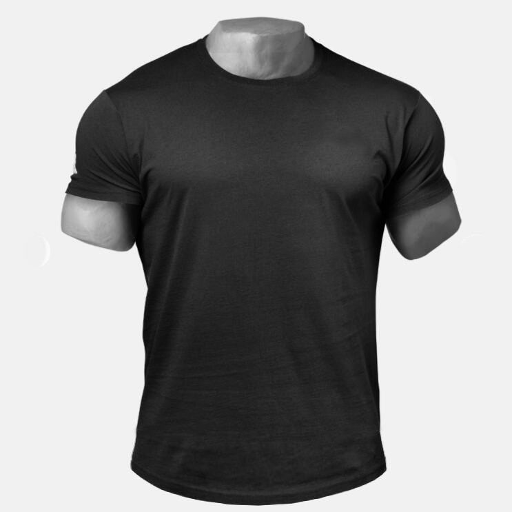 Men Fashion Extend Hip Hop Summer Cotton Bodybuilding T-shirt Man Muscle Short Sleeve T-shirt Brand Gyms Clothing Fitness T Shirt