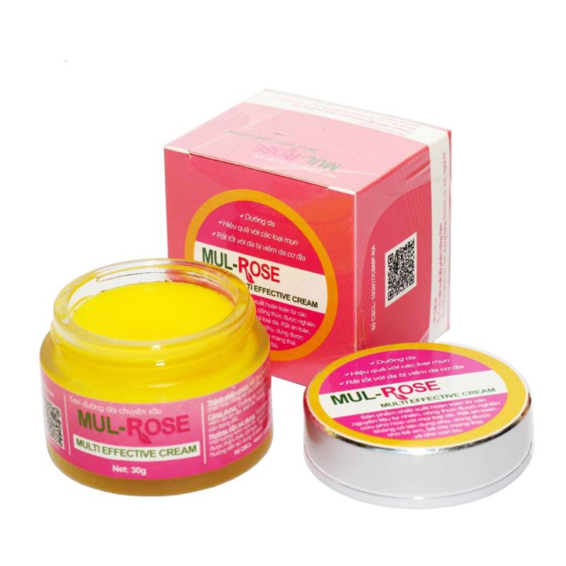 Mulrose MultiPurpose Turmeric Cream 30g Hong Tam Genuine Lotion