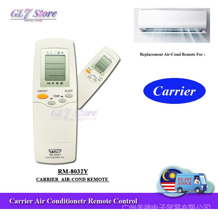 Carrier Universal air cond remote control 8032y universal remote air ...