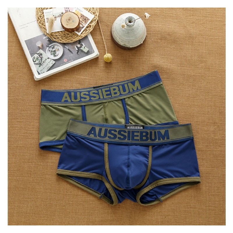 Aussiebum Men's Underwear Trunk Shape Nylon Fabric (Lattice) | Shopee ...