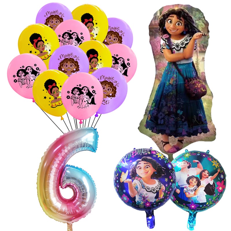 Disney Encanto Digital Balloons Set Animation Disney Encanto Birthday ...