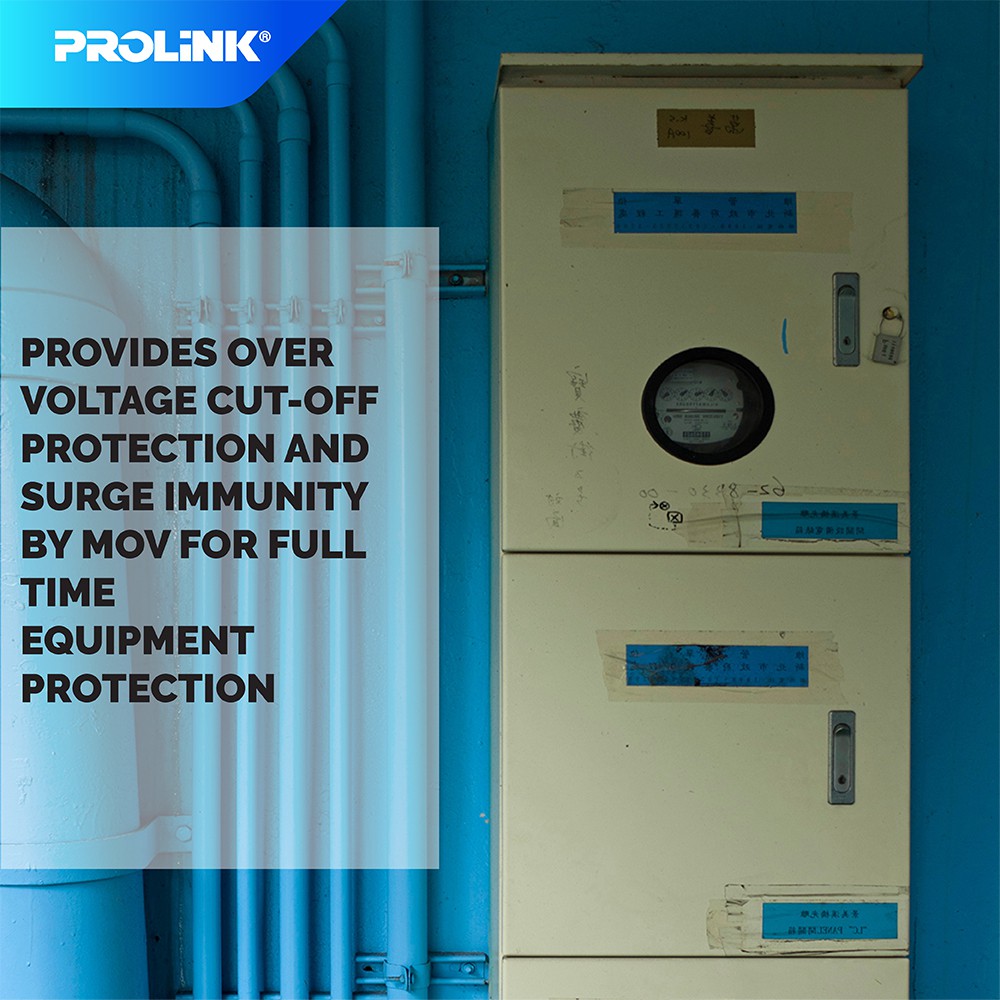 Prolink Online UPS PRO803QS 3000VA 3000Watt Uninterruptible Power Supply+Power Backup+Stabilizer - Gambar 4