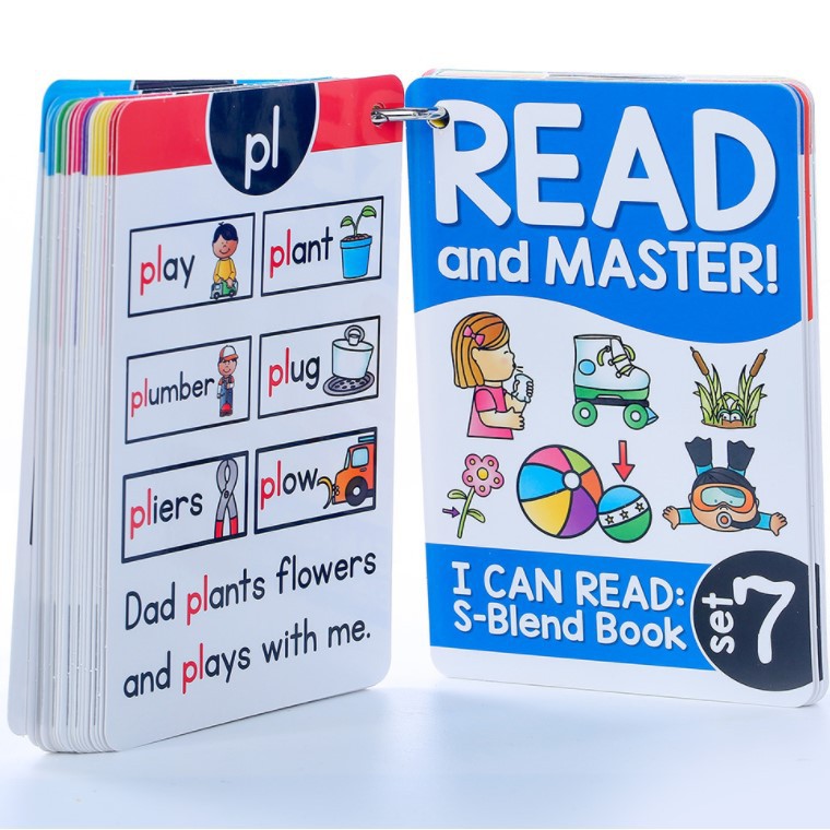 Phonics Flash Cards For Kids I Can Read Flash Cards English Flash Cards