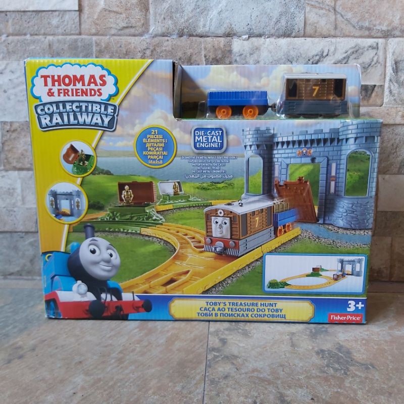 Thomas and Friends Collectible Railway TOBY'S TREASURE HUNT | Shopee ...