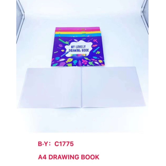 Drawing book (a4 size ) Shopee Singapore