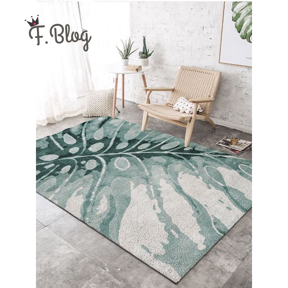 Modern Abstract Flower Art Carpet For Living Room Bedroom Anti-slip ...