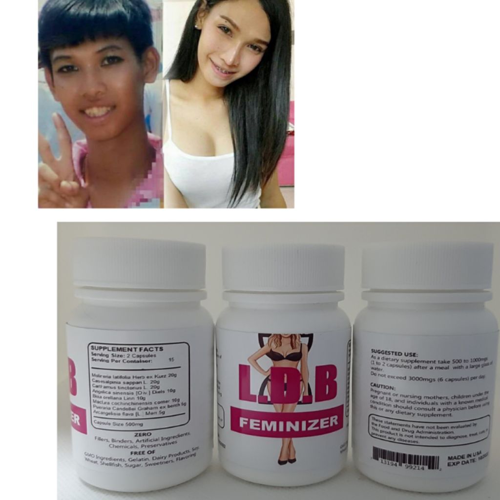 FAMOUS L.D.B LDB FEMALE HORMONE PHYTO ESTROGEN BREAST BUST ENHANCE FEMINIZER