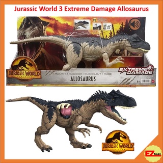 Jurassic World Extreme Damage Roarin' Allosaurus Carnivore