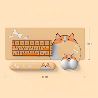 Cartoon Cinnamoroll Mouse Pad 3D Silica Wrist Rest Keyboard Wrist  Protection Pad