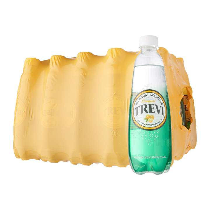LOTTE Trevi Sparkling Water Orange Kumquat Case (20 x 500ml) Shopee Singapore