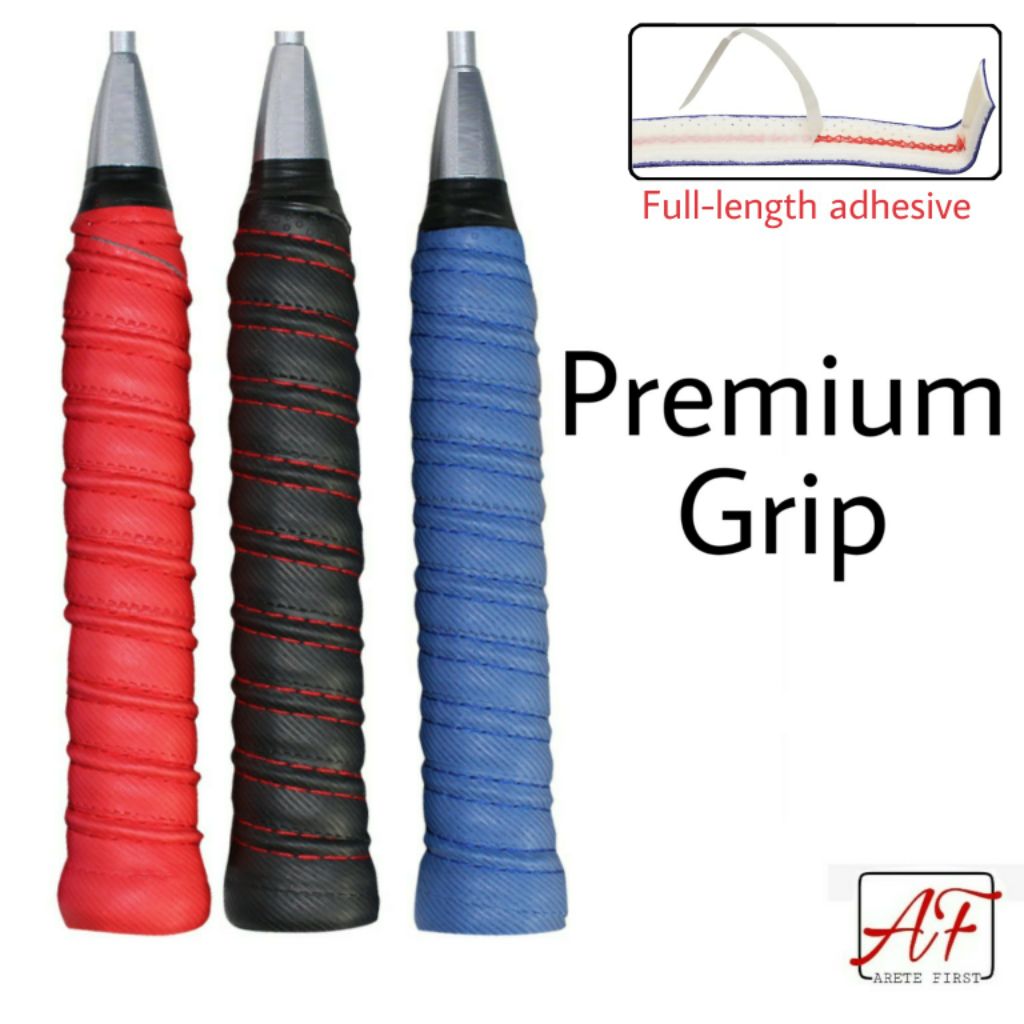 Premium Threaded Badminton Handle Grip Tape 2m Tennis STRONGER LONGER